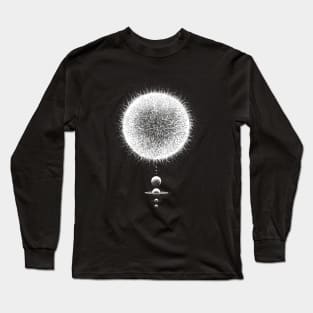 Planets to Scale Long Sleeve T-Shirt